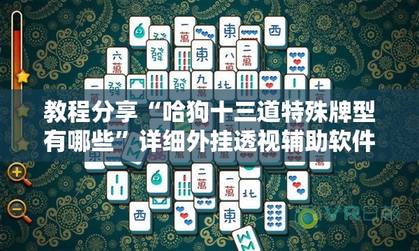 教程分享“哈狗十三道特殊牌型有哪些”详细外挂透视辅助软件教程