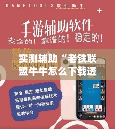 实测辅助“老铁联盟牛牛怎么下载透视挂”开挂(透视)辅助教程