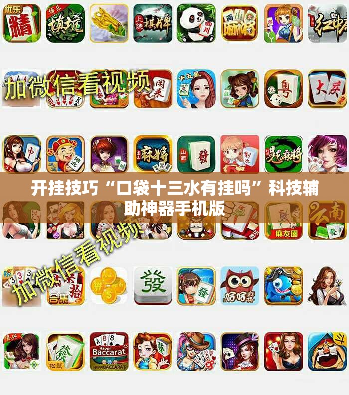 开挂技巧“口袋十三水有挂吗”科技辅助神器手机版