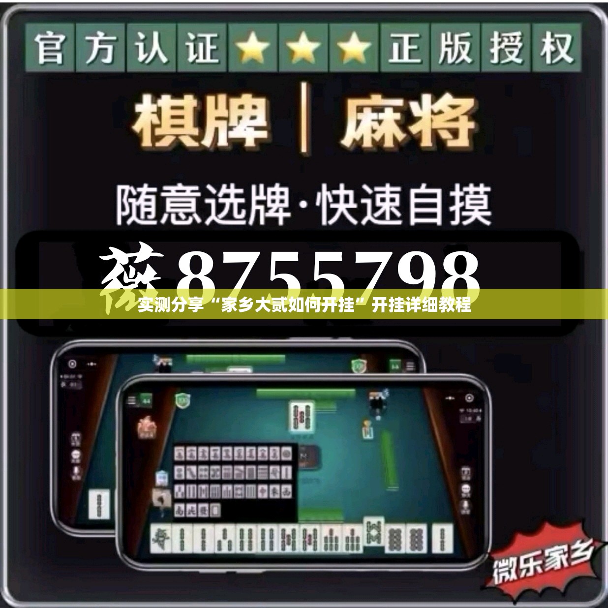 实测分享“家乡大贰如何开挂”开挂详细教程