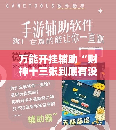 万能开挂辅助“财神十三张到底有没有挂”科技辅助神器手机版