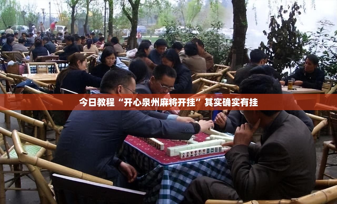 今日教程“开心泉州麻将开挂”其实确实有挂