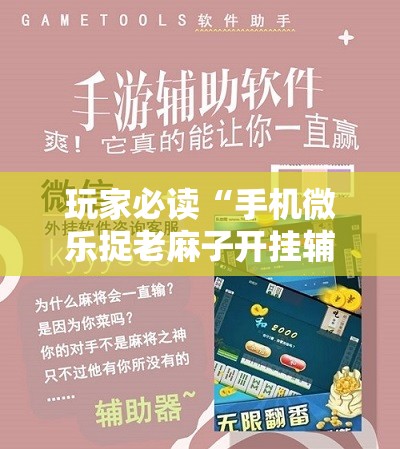玩家必读“手机微乐捉老麻子开挂辅助器通用版”其实确实有挂