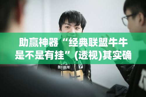 助赢神器“经典联盟牛牛是不是有挂	”(透视)其实确实有挂