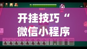 开挂技巧“微信小程序微乐北京麻将外卦辅助软件下载”开挂(透视)最新辅助详细