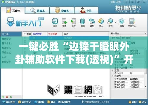 一键必胜“边锋干瞪眼外卦辅助软件下载(透视)”开挂辅助脚本+详细开挂安装教程