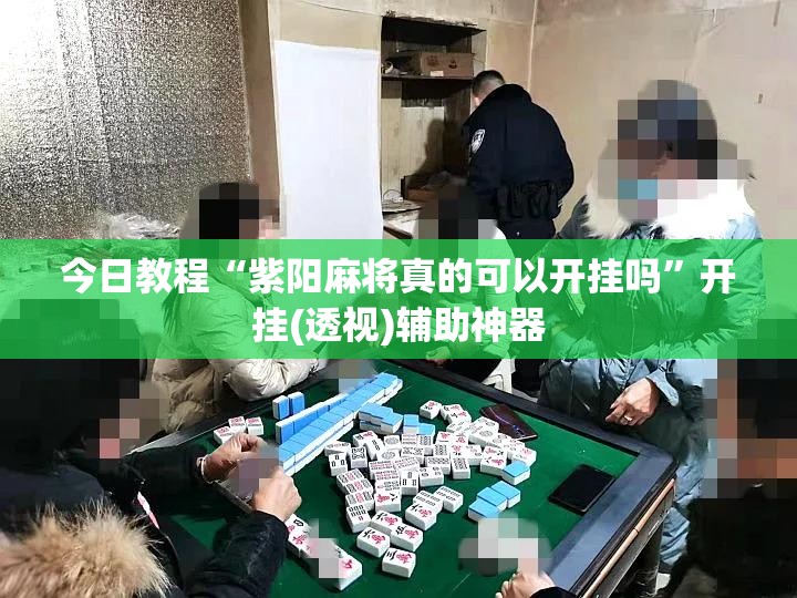 今日教程“紫阳麻将真的可以开挂吗”开挂(透视)辅助神器
