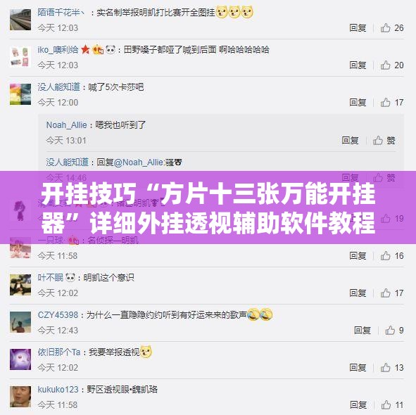 开挂技巧“方片十三张万能开挂器”详细外挂透视辅助软件教程