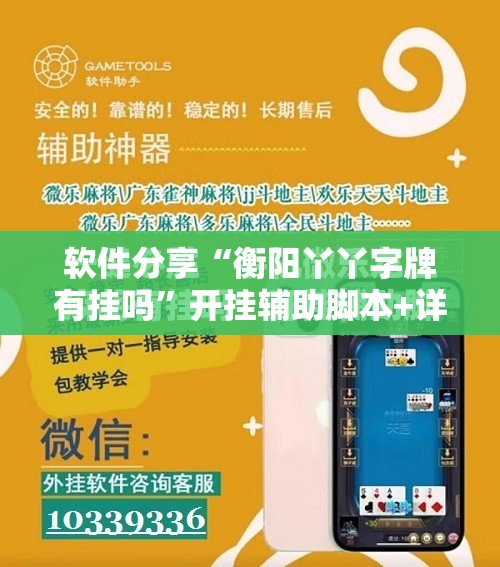 软件分享“衡阳丫丫字牌有挂吗	”开挂辅助脚本+详细开挂安装教程