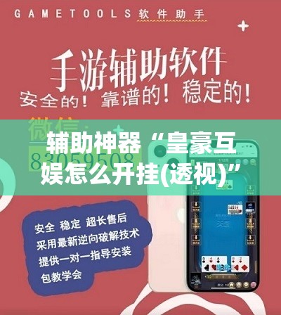 辅助神器“皇豪互娱怎么开挂(透视)”开挂辅助脚本+详细开挂安装教程