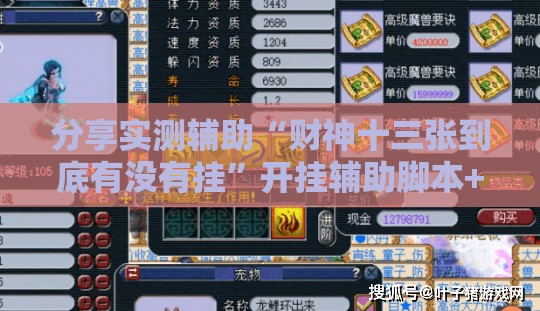 分享实测辅助“财神十三张到底有没有挂”开挂辅助脚本+详细开挂安装教程