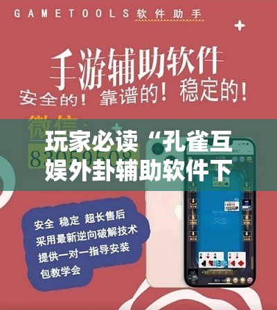 玩家必读“孔雀互娱外卦辅助软件下载	”详细外挂透视辅助软件教程