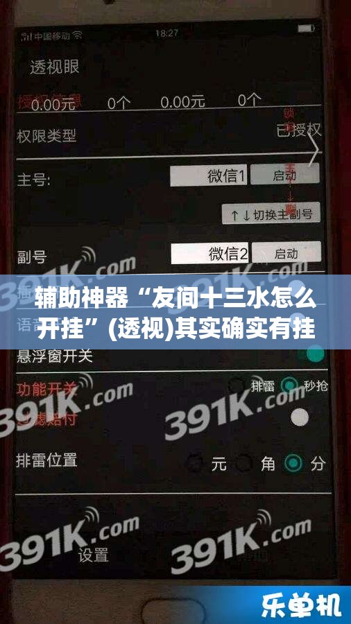 辅助神器“友间十三水怎么开挂”(透视)其实确实有挂