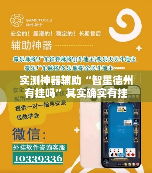 实测神器辅助“智星德州有挂吗”其实确实有挂