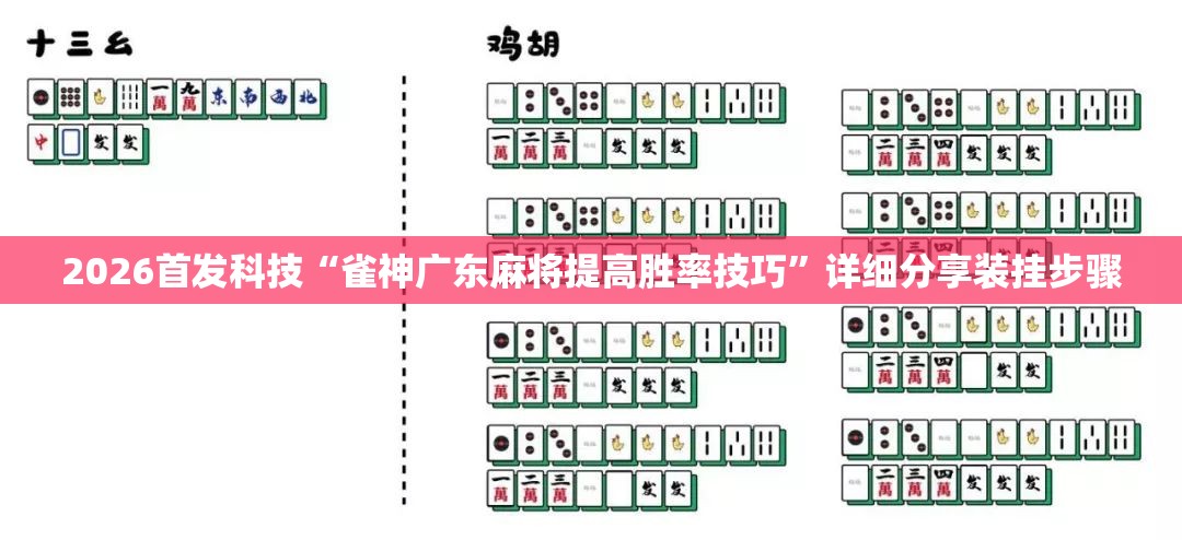 2026首发科技“雀神广东麻将提高胜率技巧”详细分享装挂步骤