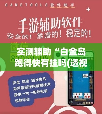 实测辅助“白金岛跑得快有挂吗(透视)”开挂辅助脚本+详细开挂安装教程