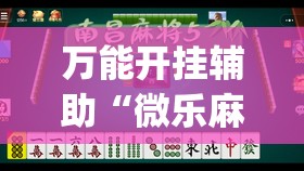 万能开挂辅助“微乐麻将挂怎么安装(透视)”开挂辅助脚本+详细开挂安装教程