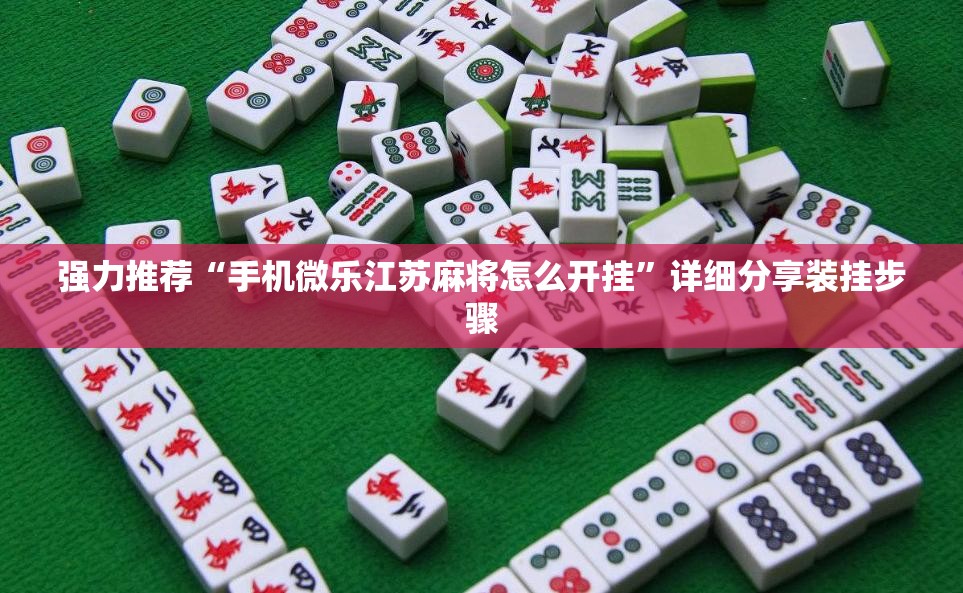 强力推荐“手机微乐江苏麻将怎么开挂”详细分享装挂步骤