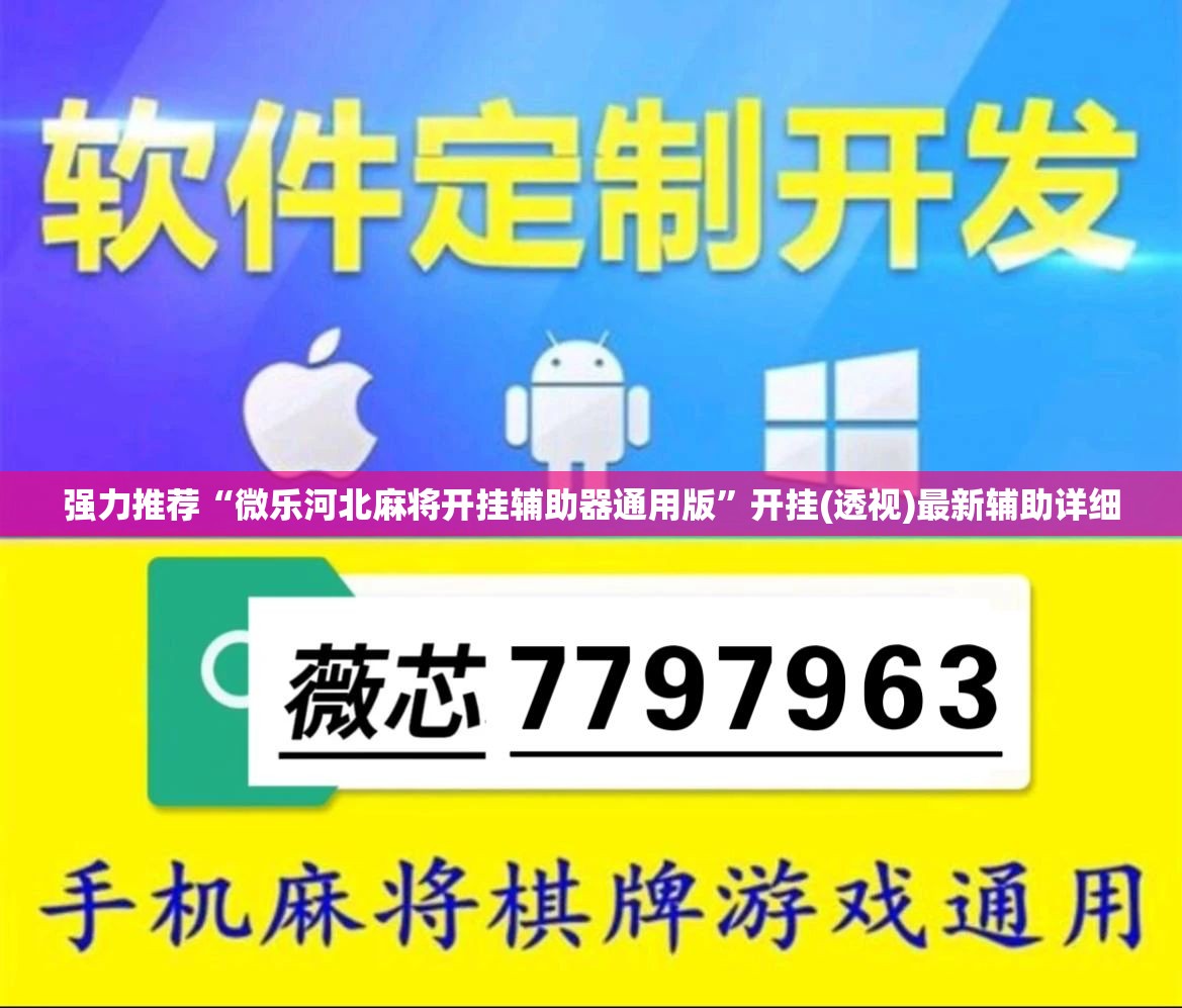 强力推荐“微乐河北麻将开挂辅助器通用版”开挂(透视)最新辅助详细