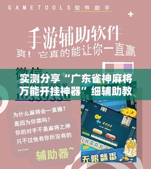 实测分享“广东雀神麻将万能开挂神器”细辅助教程分享