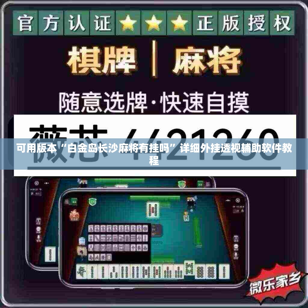 可用版本“白金岛长沙麻将有挂吗”详细外挂透视辅助软件教程