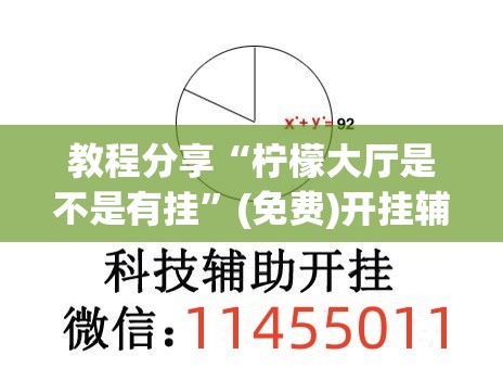 教程分享“柠檬大厅是不是有挂”(免费)开挂辅助教学(最新辅助开挂教程)