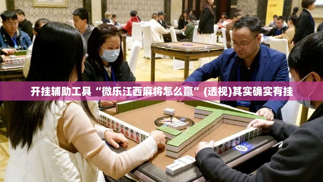 开挂辅助工具“微乐江西麻将怎么赢”(透视)其实确实有挂