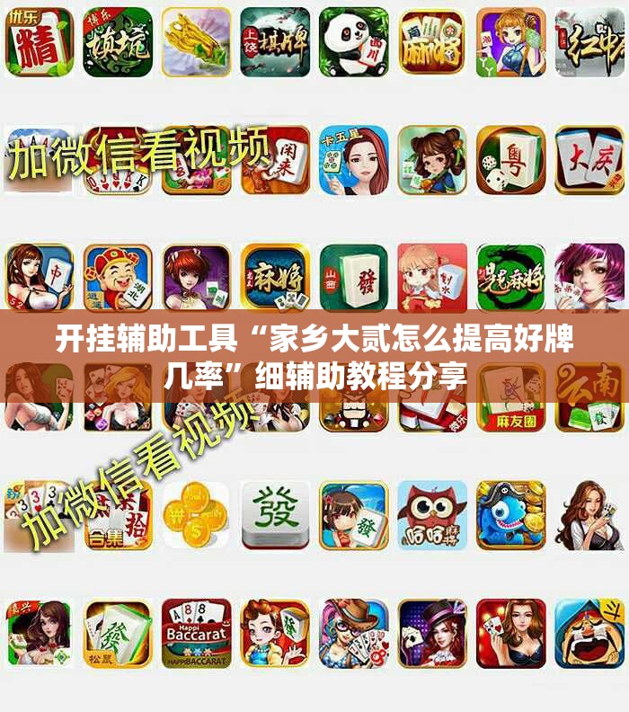 开挂辅助工具“家乡大贰怎么提高好牌几率	”细辅助教程分享