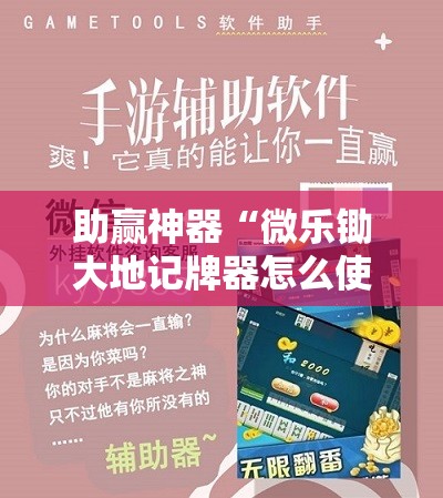 助赢神器“微乐锄大地记牌器怎么使用”细辅助教程分享