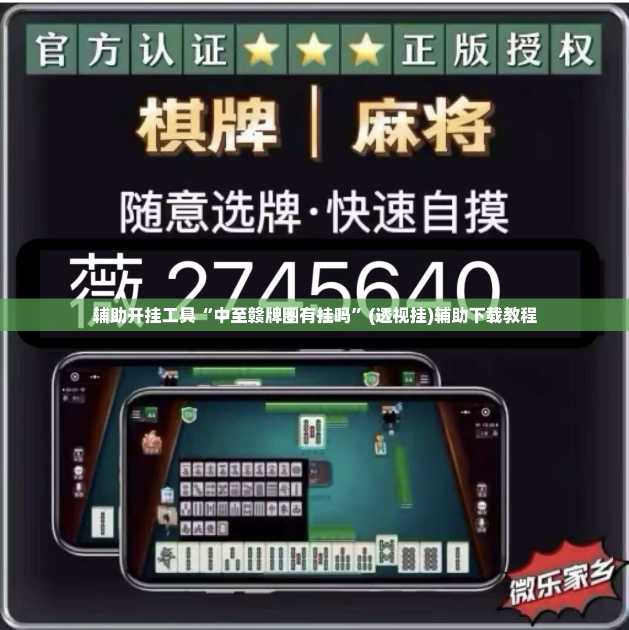 辅助开挂工具“中至赣牌圈有挂吗”(透视挂)辅助下载教程