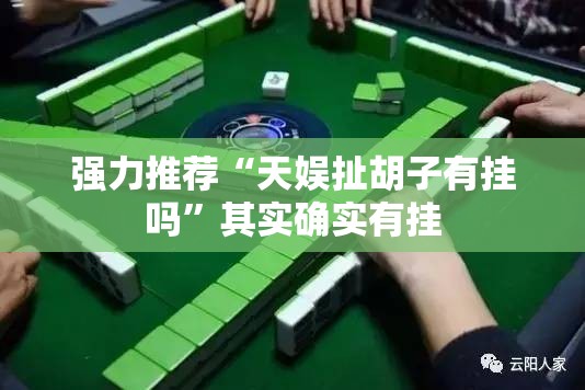 强力推荐“天娱扯胡子有挂吗”其实确实有挂
