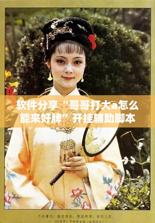 软件分享“哥哥打大a怎么能来好牌	”开挂辅助脚本+详细开挂安装教程