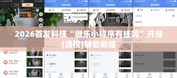 2026首发科技“微乐小程序有挂吗”开挂(透视)辅助教程