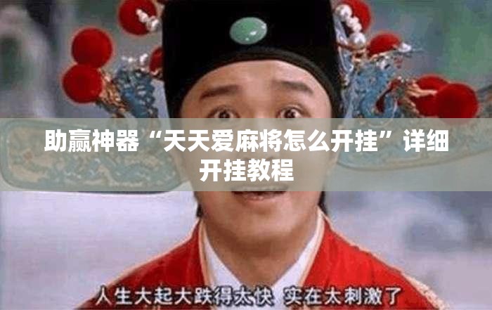 助赢神器“天天爱麻将怎么开挂”详细开挂教程
