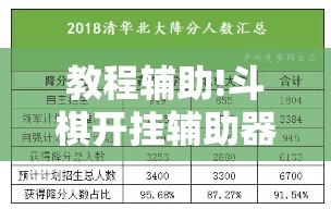 教程辅助!斗棋开挂辅助器通用版”细辅助教程分享