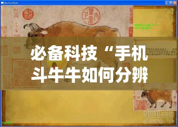 必备科技“手机斗牛牛如何分辨是不是有挂”(透视)其实确实有挂