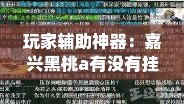 玩家辅助神器：嘉兴黑桃a有没有挂(透视)	”开挂辅助脚本+详细开挂安装教程