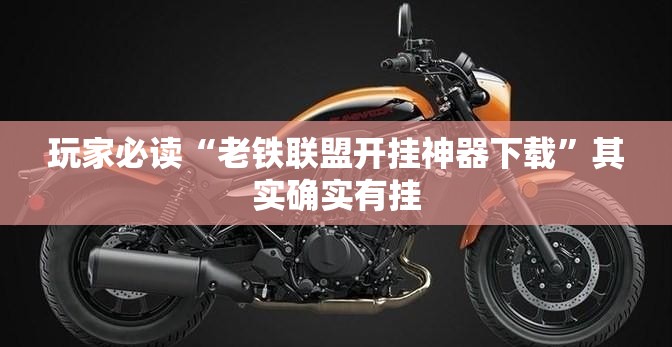 玩家必读“老铁联盟开挂神器下载”其实确实有挂