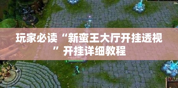 玩家必读“新蛮王大厅开挂透视”开挂详细教程